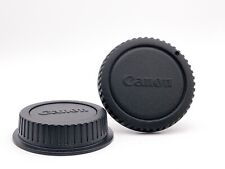 Tapa trasera y tapa de carcasa original Canon EOS EF objetivo Lens Cap Body Cap segunda mano  Embacar hacia Argentina