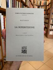 Plutarco superstizione d usato  Firenze