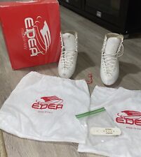 Edea Chorus White Boots 275  Sz 9 Figure Ice Skates with Duster & Strews Women for sale  Shipping to South Africa