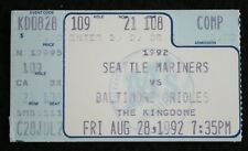 1992 kingdome ticket for sale  Ledgewood