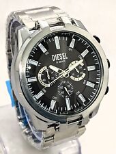 Used, NIB Diesel "ONLY THE BRAVE" Quartz Analog Chronograph 5 Bar Men's Wrist Watch for sale  Shipping to South Africa