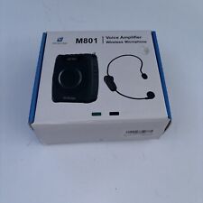 Amplificador de voz WinBridge M801 Bluetooth para professores microfones sem fio e lapela testados comprar usado  Enviando para Brazil