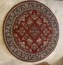 Red patterned round for sale  CARNFORTH