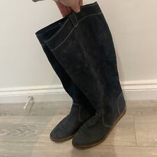 Bennett navy suede for sale  LONDON
