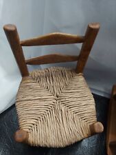 seat rush wood chairs for sale  Concord