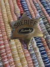 Vintage sheriff kentucky for sale  Winnebago