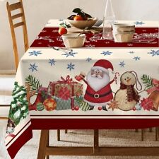 Toalha de mesa retangular padrão Natal mesa fazenda  comprar usado  Enviando para Brazil