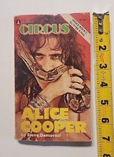 Usado, Circo: Alice Cooper por Steve Demorest 1974 Brochura comprar usado  Enviando para Brazil