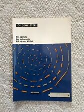 Gildemeister Six Spindle Bar Automatic Screw Machine Sales Catalog AS 16, AS 20, used for sale  Shipping to South Africa