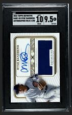 2023 Topps Definitive Ryne Sandberg Autographed Relic /50 SGC 9.5 for sale  Shipping to South Africa