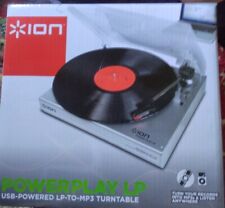 NIB! ION Powerplay LP USB-Powered LP-To-MP3 Turntable for sale  Shipping to South Africa