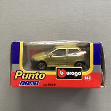 Vintage Boxed Bburago 1/43 Scale No.4100 P - Fiat Punto in Green for sale  Shipping to South Africa