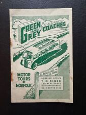 Green grey coaches for sale  UK