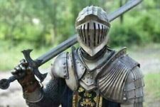 Usado, Capacete medieval Larp Armor inspirado em Dark Souls capacete Alva Knight somente capacete comprar usado  Enviando para Brazil