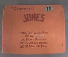Chipper jones customized for sale  Shipping to Ireland