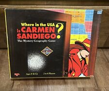 Juego de mesa vintage 1993 juegos universitarios ¿Dónde en Estados Unidos está Carmen Sandiego? segunda mano  Embacar hacia Argentina