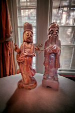 Statuettes asiatique bois d'occasion  Saint-Trojan-les-Bains