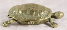 Brass lidded tortoise for sale  CAMELFORD