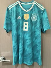 Adidas Germany Football Soccer 2018-19 Away Shirt Kit Jersey #8 Kroos Size L for sale  Shipping to South Africa
