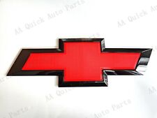 Emblema de gravata borboleta preta vermelha brilhante traseira 2014-2023 Chevy Silverado 1500 2500HD 3500HD, usado comprar usado  Enviando para Brazil