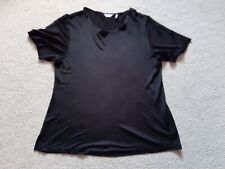 Schwarzes shirt glänzendem gebraucht kaufen  Schwedt/Oder