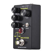 Pedal de efeitos de guitarra digital MOSKYAudio BIG FUZZ 4 modos botão de seleção DC9V Q5E3 comprar usado  Enviando para Brazil