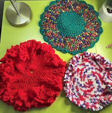 Set handmade crocheted for sale  Walhalla