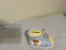 1999 Precious Moments Boy "Jesus Loves Me" Coin Piggy Bank - Enesco, used for sale  Shipping to South Africa