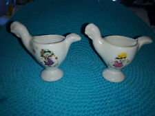Duo coquetiers porcelaine d'occasion  Toulouse-