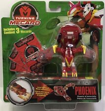 Turning Mecard Phoenix Red Phoenix of Immortality Incl 3 Mecards by Mattel for sale  Canada