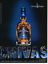 PUBLICITE ADVERTISING 114  2008  CHIVAS REGAL   whisky  18 ans d'age segunda mano  Embacar hacia Argentina