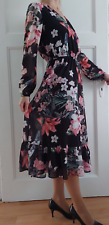 Sukienka MOHITO rozmiar 36 czarna w kwiaty na sprzedaż  Wysyłka do Poland