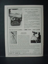 1983 Celestial Navigator Mark IV Celestron Telescope Tuthill VTG Print Ad 11276 for sale  Shipping to South Africa