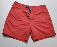 Pantalones Cortos de Tablero Reyn Spooner Para Hombre Rojo Hawaiano Cordón Exterior Talla 34, usado segunda mano  Embacar hacia Argentina