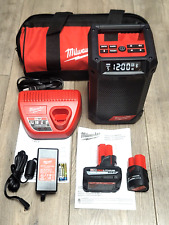 Milwaukee m12 radio for sale  Shipping to Ireland