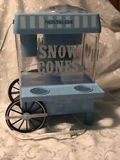 Máquina de gelo raspada cone de neve carrinho máquina de fazer slushie. comprar usado  Enviando para Brazil