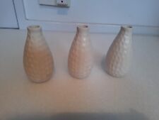 White vases small for sale  OLDHAM