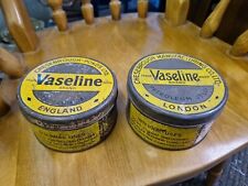 Vintage vaseline tins. for sale  SHEFFIELD