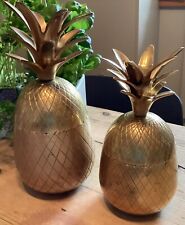 Vintage pair brass for sale  DUNOON