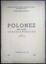 1952 polonez imc for sale  SHOTTS