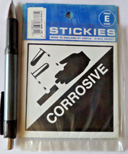 Corrosive sticker decal for sale  BRIDGWATER