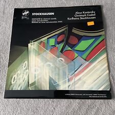 Usado, Stockhausen Kontkte Sounds Piano Percussão REFRÃO LP Disco - 1969 VOX Reino Unido comprar usado  Enviando para Brazil