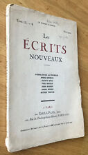 Revue écrits drieu d'occasion  Paris VI