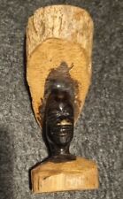 Carved african bust for sale  MANCHESTER
