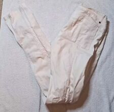 Rufskin Stretch Men 34 White Slim Fit Skinny Button Fly Distressed Stretch Pants for sale  Shipping to South Africa