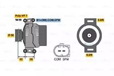 Bosch 0986046300 alternator for sale  UK