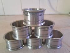 Pewter napkin rings. for sale  UK