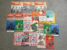 1950s speedway programmes for sale  WORKSOP