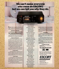 Detector receptor de aviso de radar acompanhante - Impressão vintage anúncio arte efêmera 1986 comprar usado  Enviando para Brazil