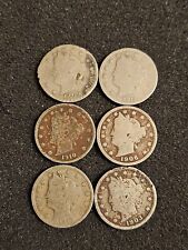 head cents coins 5 liberty for sale  Port Huron